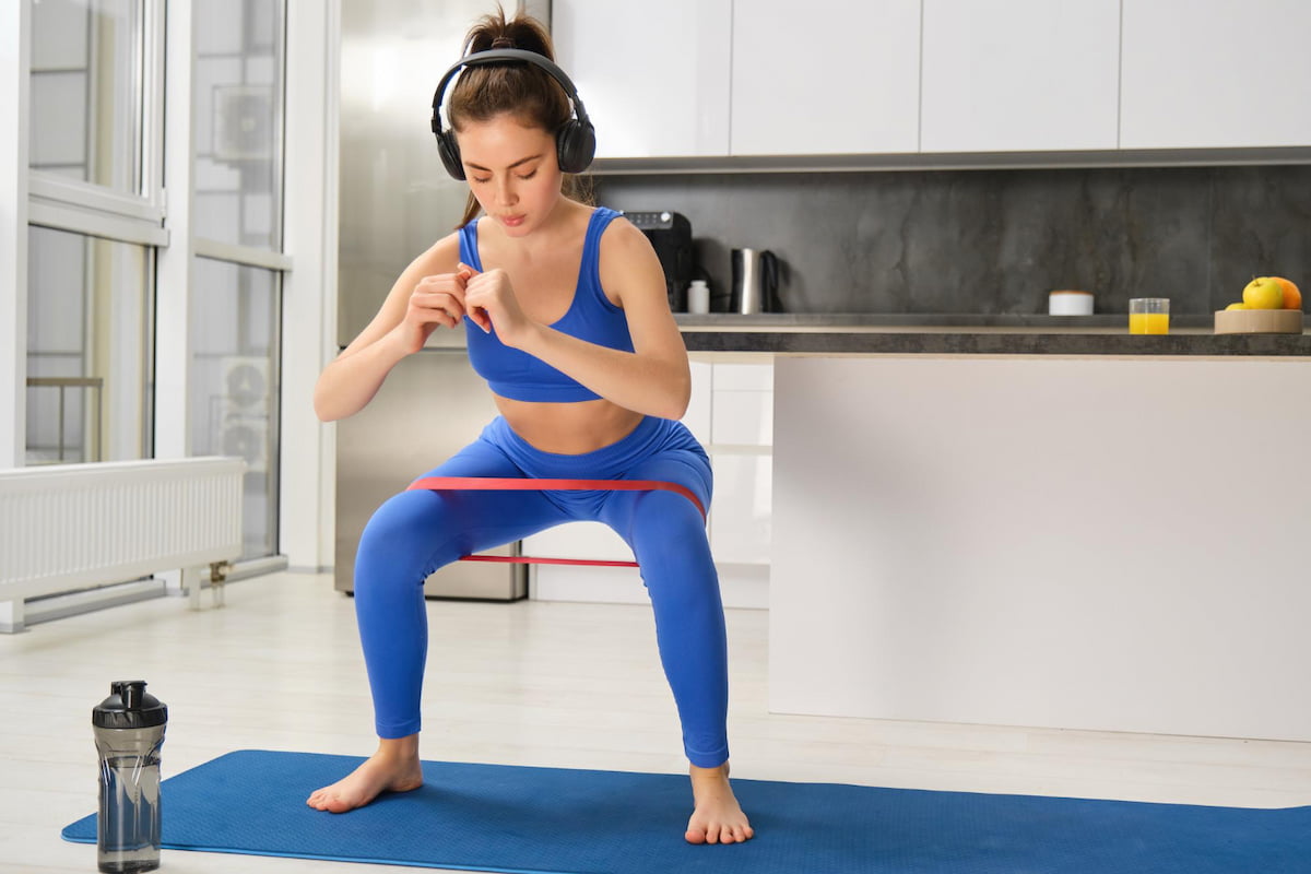 beneficios de usar bandas de resistencia para entrenar sin pesas