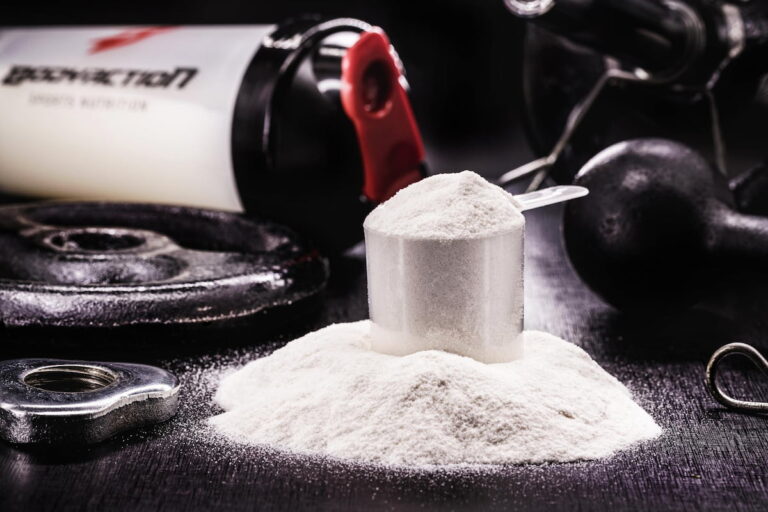 proteína en polvo lista para batido post entrenamiento